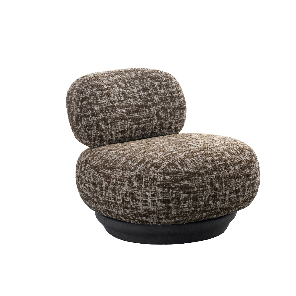 Muffa Lounge Chair Brown – Luxury & Sculptural Elegance