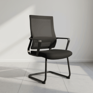 Stryv Slide Black Frame Office Chair – Ergonomic Luxury
