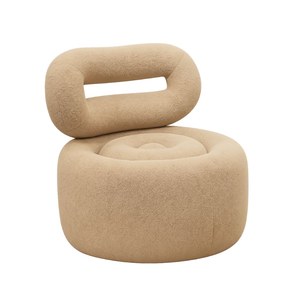 Knitto Round Lounge Chair – Elegant Style for Inspired Homes
