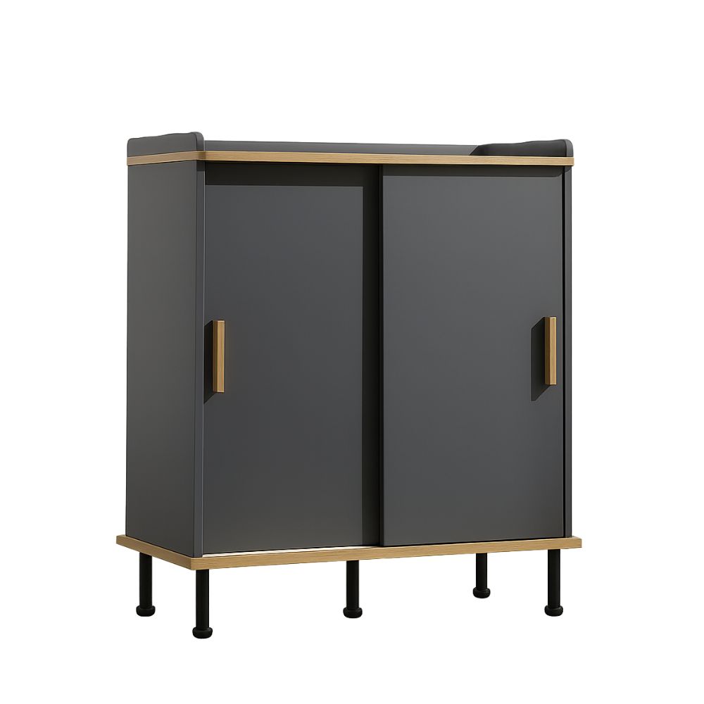 Ligno Alto Cabinet – Modern Storage Solution with Oak Finish