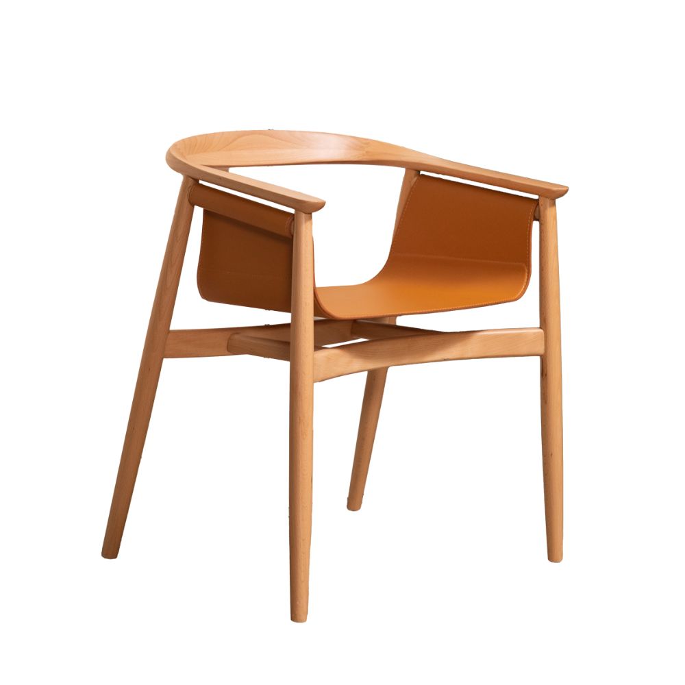 Hikari Armrest Dining Chair – A Timeless Fusion of Luxury