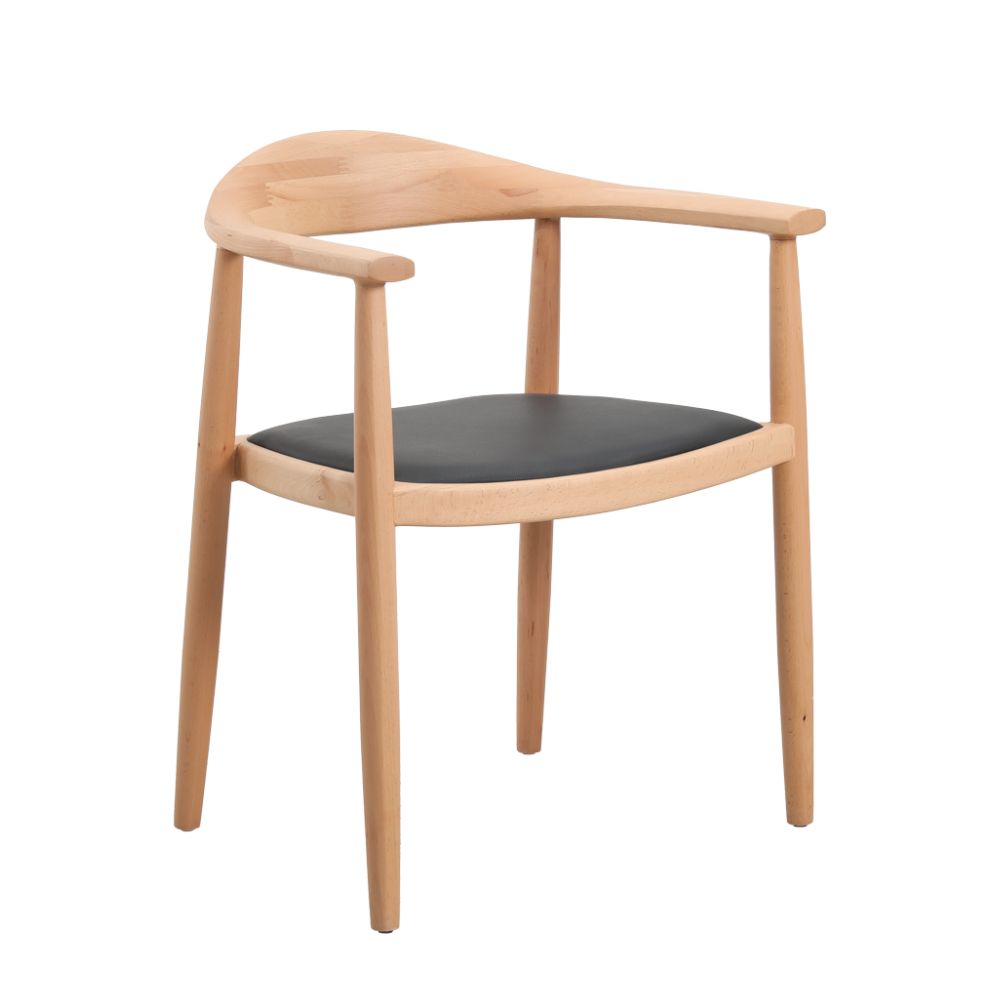Omiya Soft Armrest Dining Chair – Sustainable Dining Luxury