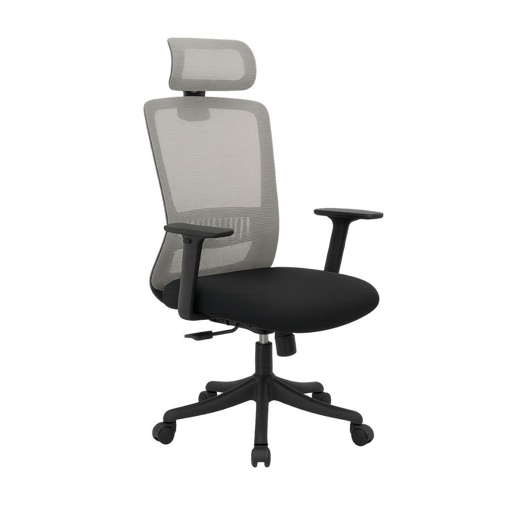 Elitaire Headrest Office Chair – Luxury Seating for Offices