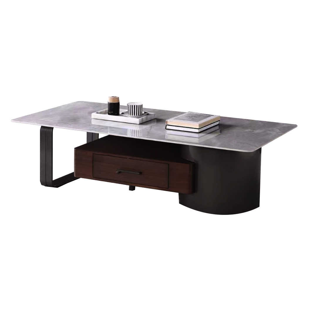 Glintora Coffee Table – Luxury Modern Table with Ceramic Top