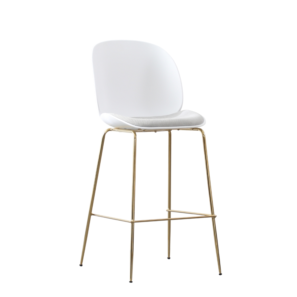 Avoya Plano Golden Bar Stool luxury seating